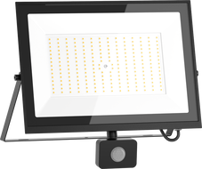 Mexen Luxpro+ LED reflektor s pohybovým senzorom, 150W, Studená - 6500K, 16500 lm, čierny - L236-150-65-70