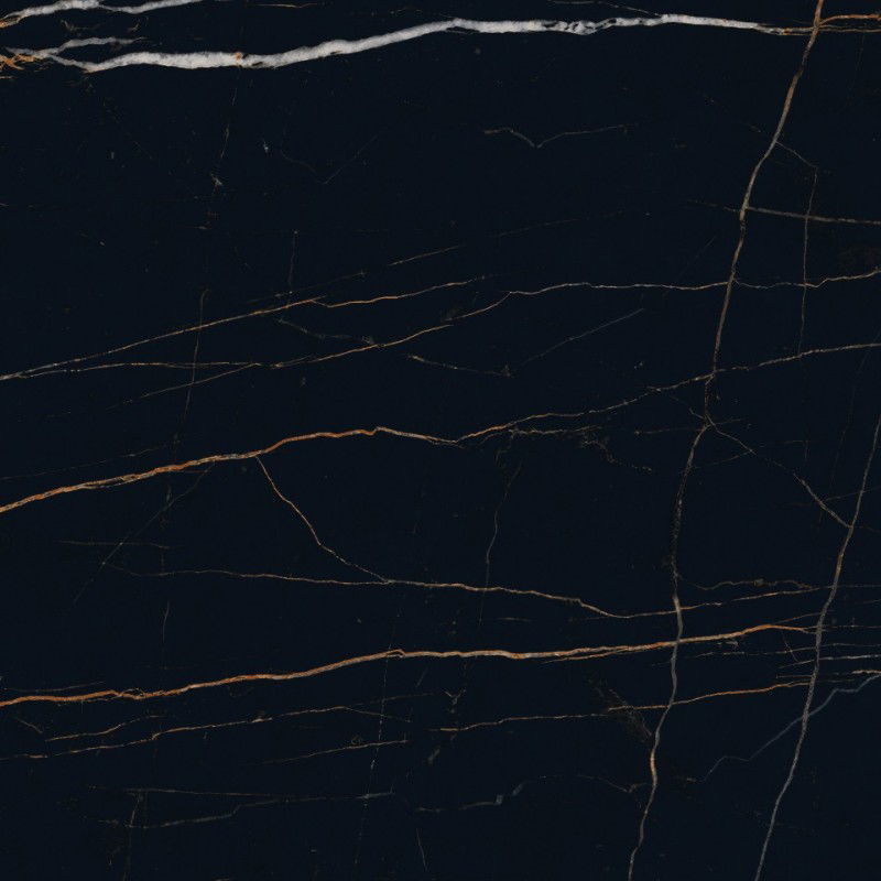 Mexen Flamingo Čierna glazovaná rektifikovaná G1, podlahová a stenová dlaždica 60 x 60 cm, vysoký lesk - TL215-060-060-00