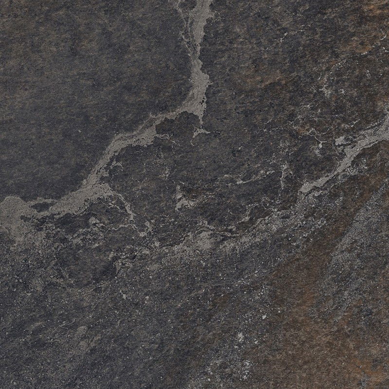 Mexen Blaze Leštená gresová dlažba Nero, rektifikovaná G1, podlahovo-stenná dlažba 60 x 60 cm, carving - TL420-060-060-01