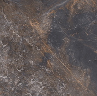 Mexen Visby Čierny glazovaný rektifikovaný gres G1, podlahová a nástenná dlaždica 60 x 60 cm, rezba - TL428-060-060-02