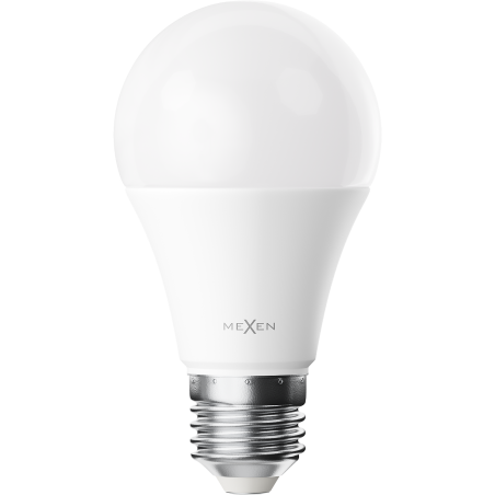 Mexen Nova 3x LED žiarovka E27, A60, 5W, Teplá - 3000K, 525 lm - L100-E27-0530-01x03