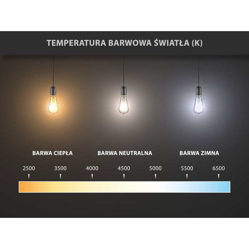 Mexen Nova 3x LED žiarovka E27, A60, 5W, Teplá - 3000K, 525 lm - L100-E27-0530-01x03
