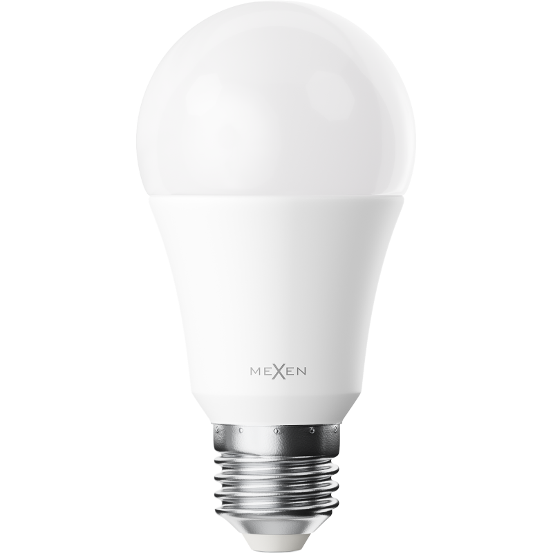 Mexen Nova 3x LED žiarovka E27, A60, 12W, Neutrálna - 4000K, 1260 lm - L100-E27-1240-01x03