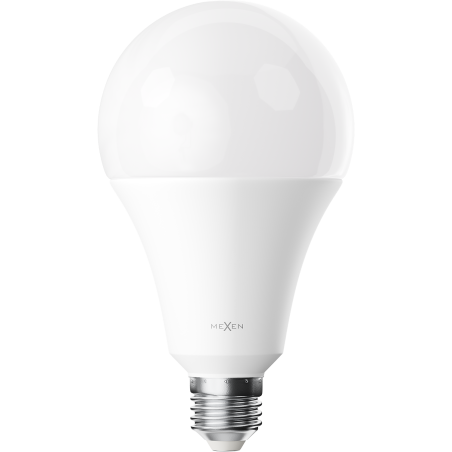 Mexen Nova 3x LED žiarovka E27, A95, 25W, Studená - 6500K, 2625 lm - L100-E27-2565-01x03