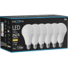 Mexen Nova 6x LED žiarovka E27, A95, 25W, Teplá - 3000K, 2625 lm - L100-E27-2530-01x06