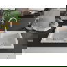 Mexen Mario granitový dvojkomorový drez 820 x 436 mm, biela- 6504822000-20