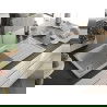 Mexen Andres granitový 1,5-komorový drez s odkvapkávačom 1000 x 500 mm, béžová - 6515101510-69
