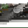 Mexen Andres granitový drez 1,5-komorový s odkvapkávačom 1000 x 500 mm, čierny/zlatý metalik, sifón chróm - 6515101510-75