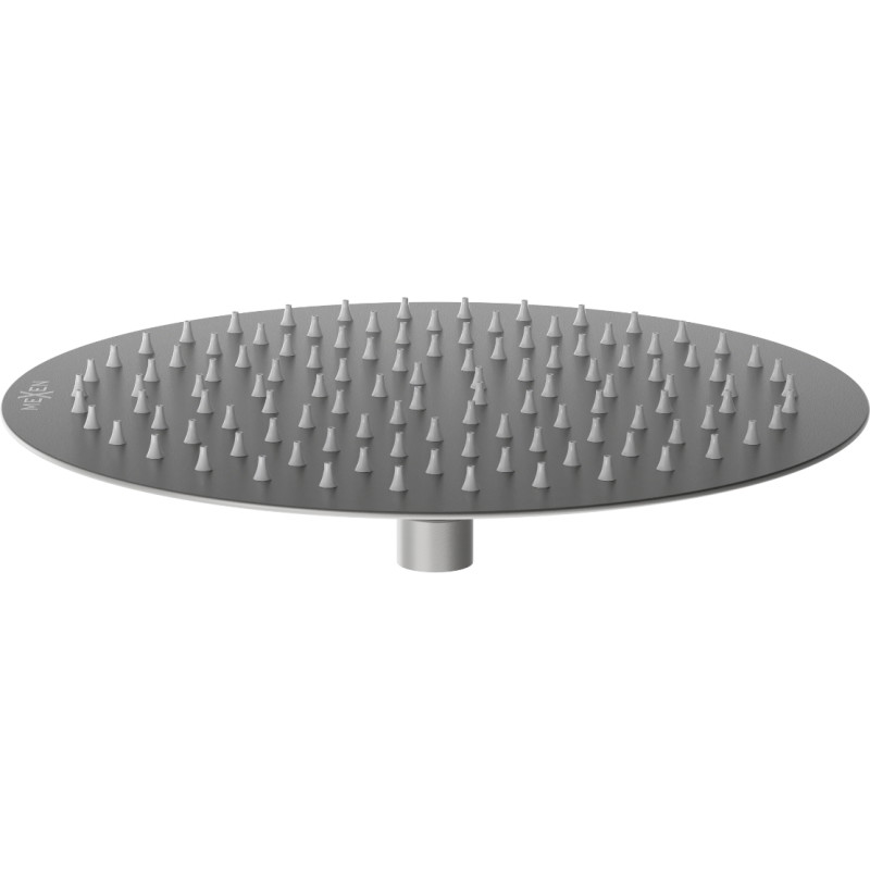 Mexen Slim sprchová hlavica 25 cm, kartáčovaná tmavošedá - 79225-66