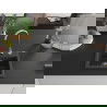 Mexen Milo granitový jednokomorový drez 435 x 410 mm, Čierna škvrnitá - 6505441000-76