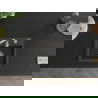 Mexen Milo granitový jednokomorový drez 435 x 410 mm, Čierna škvrnitá - 6505441000-76