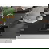 Mexen Milo granitový jednokomorový drez 435 x 410 mm, čierna - 6505441000-77