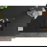 Mexen Milo granitový jednokomorový drez 435 x 410 mm, čierna - 6505441000-77