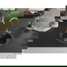 Mexen Diego granitový jednokomorový drez 488 x 480 mm, Čierna škvrnitá - 6512481000-76