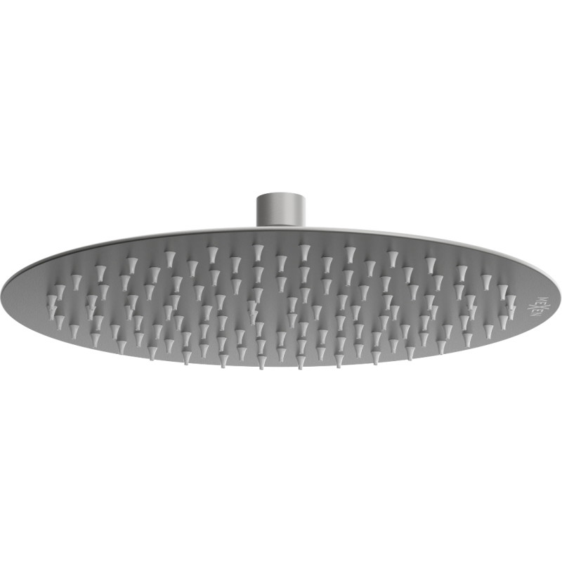 Mexen Slim sprchová hlavica 25 cm, kartáčovaná tmavošedá - 79225-66