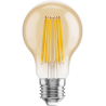 Mexen Vintis 6x Žiarovka filament LED E27, A60, 12W, Teplá - 2700K, 1125 lm, amber - L150-E27-1227-50x06