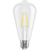 Mexen Vintis 6x LED vlákno žiarovka E27, ST64, 4W, Studená - 6500K, 470 lm, číra - L152-E27-0465-00x06
