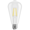 Mexen Vintis 6x LED filament žiarovka E27, ST64, 6W, Studená - 6500K, 720 lm, číra - L152-E27-0665-00x06