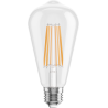 Mexen Vintis 6x Vlákno LED žiarovka E27, ST64, 10W, Teplá - 2200K, 1320 lm, číra - L152-E27-1022-00x06
