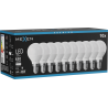 Mexen Nova 10x LED žiarovka E14, G45, 6W, Neutrálna - 4000K, 630 lm - L101-E14-0640-01x10