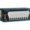 Mexen Nova 10x LED žiarovka E14, G45, 9W, Teplá - 3000K, 945 lm - L101-E14-0930-01x10