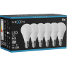 Mexen Nova 6x LED žiarovka E14, G45, 9W, Neutrálna - 4000K, 945 lm - L101-E14-0940-01x06