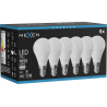 Mexen Nova 6x LED žiarovka E14, G45, 10W, Neutrálna - 4000K, 1055 lm - L101-E14-1040-01x06