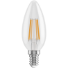 Mexen Vintis 10x Žiarovka filament LED E14, C35, 4W, Teplá - 2700K, 470 lm, číra - L154-E14-0427-00x10