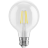 Mexen Vintis 3x LED žiarovka filament E27, G80, 6W, Neutrálna - 4000K, 720 lm, číra - L155-E27-0640-00x03