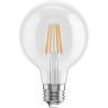 Mexen Vintis 6x Žiarovka filament LED E27, G80, 4W, Teplá - 2700K, 470 lm, číra - L155-E27-0427-00x06