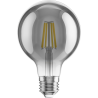 Mexen Vintis 6x LED filamentová žiarovka E27, G80, 4W, Teplá - 2700K, 300 lm, dym - L155-E27-0427-70x06