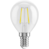 Mexen Vintis 10x LED žiarovka filament E14, G45, 2W, Neutrálna - 4000K, 240 lm, číra - L156-E14-0240-00x10