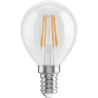 Mexen Vintis 10x LED vlákno žiarovka E14, G45, 4W, Teplá - 2700K, 470 lm, číra - L156-E14-0427-00x10