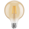 Mexen Vintis 6x Žiarovka filament LED E27, G95, 4W, Teplá - 2700K, 400 lm, jantárová - L157-E27-0427-50x06