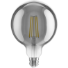 Mexen Vintis 10x žiarovka filament LED E27, G125, 8W, Teplá - 2700K, 680 lm, dymová - L158-E27-0827-70x10