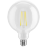 Mexen Vintis 10x žiarovka filament LED E27, G125, 8W, Neutrálna - 4000K, 1055 lm, číra - L158-E27-0840-00x10
