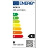 Mexen Vintis 3x Žiarovka filament špirála LED E27, G125, 8W, Teplá - 2200K, 600 lm, jantárová - L168-E27-0822-50x03