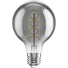 Mexen Vintis 6x žiarovka filament špirála LED E27, G80, 8W, Teplá - 2700K, 510 lm, dymová - L165-E27-0827-70x06