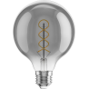Mexen Vintis 6x Žiarovka filament špirála LED E27, G95, 4W, Teplá - 2200K, 220 lm, dymová - L167-E27-0422-70x06