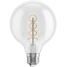 Mexen Vintis 6x Žiarovka filament špirála LED E27, G95, 6W, Teplá - 2700K, 630 lm, číra - L167-E27-0627-00x06