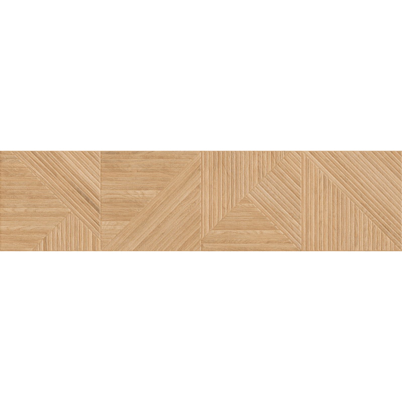 Mexen Ideal  Béžový glazovaný rektifikovaný gres G1, drevopisná stenová dlaždica 120 x 30 cm, matná - TL701-120-030-50