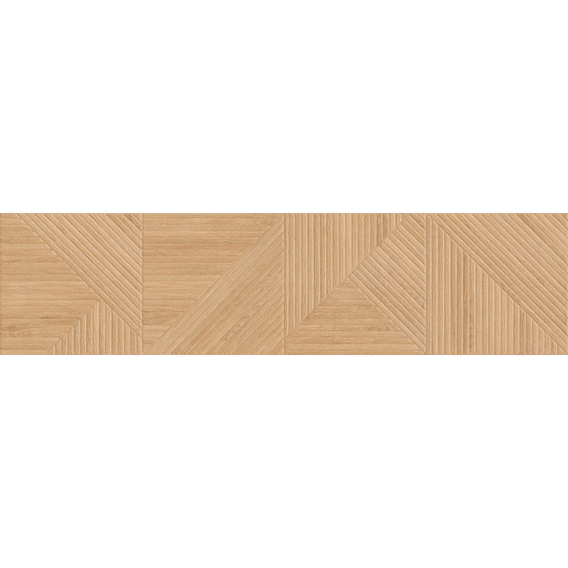 Mexen Ideal  Béžový glazovaný rektifikovaný gres G1, drevopisná stenová dlaždica 120 x 30 cm, matná - TL701-120-030-50