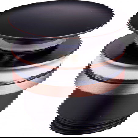 Mexen odtoková zátka click-clack univerzálna, antická čierna- 79930-79