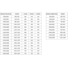 Mexen Exo-R 3S sprchová kabína 3-stenová otváracia 160 x 90 cm, transparentná, chróm - 819-160-090-01-00-3S