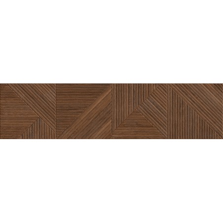 Mexen Ideal  Cherry gres glazúra rekt. G1, drevu podobná nástenná dlaždica 120 x 30 cm, mat - TL701-120-030-51