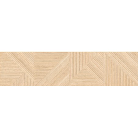 Mexen Ideal  Honey gres glazovaný rekt. G1, dlaždica s imitáciou dreva na stenu 120 x 30 cm, matná - TL701-120-030-52