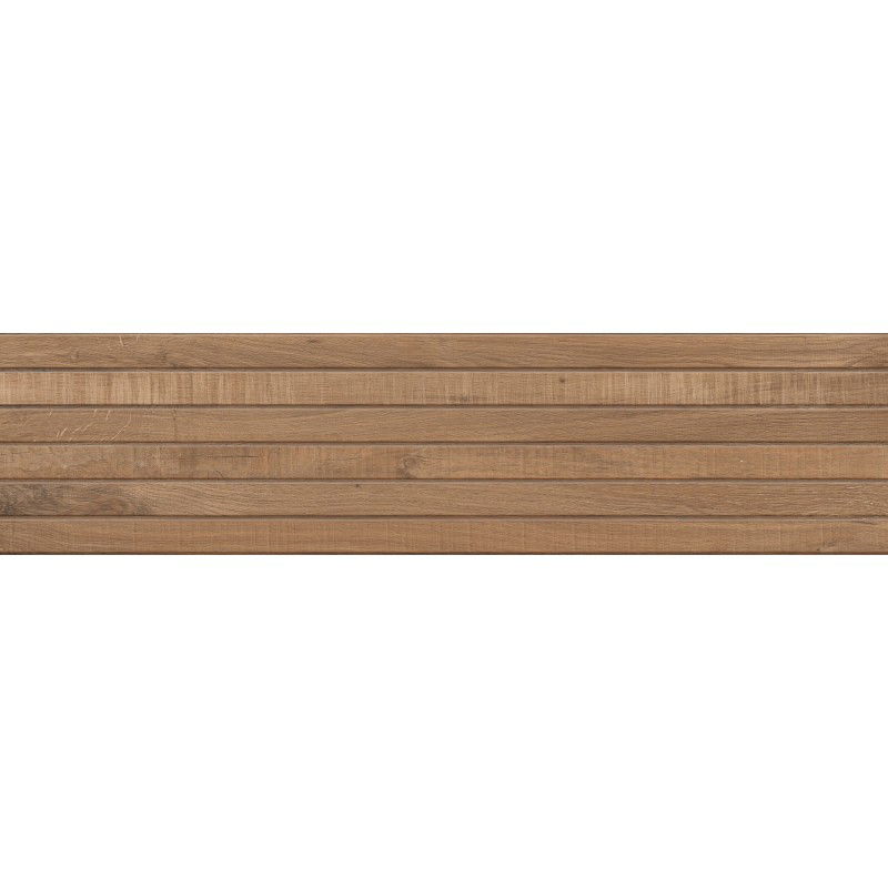 Mexen Western Wood Bruno glazovaný rekt. G1, dlaždica stenová dreveným vzhľadom 120 x 30 cm, mat - TL702-120-030-51