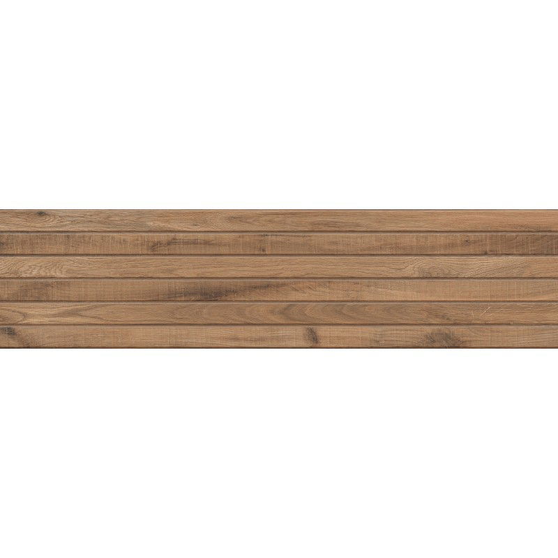 Mexen Western Wood Bruno glazovaný rekt. G1, dlaždica stenová dreveným vzhľadom 120 x 30 cm, mat - TL702-120-030-51