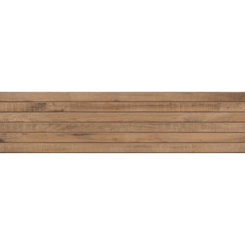 Mexen Western Wood Bruno glazovaný rekt. G1, dlaždica stenová dreveným vzhľadom 120 x 30 cm, mat - TL702-120-030-51