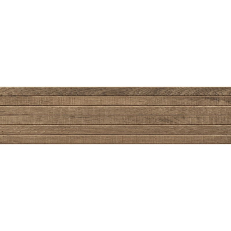Mexen Western Wood Naturálny glazovaný rekt. G1, drevodekoratívna nástenná dlaždica 120 x 30 cm, matná - TL702-120-030-53